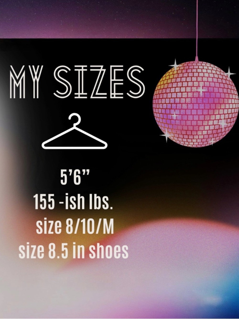 My Sizes 🛼🪩